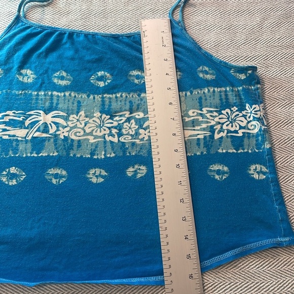 Blue PJ’s VINTAGE Top and Bottoms Pajamas Set USED 95% COTTON, 5% SPANDEX - Picture 10 of 16